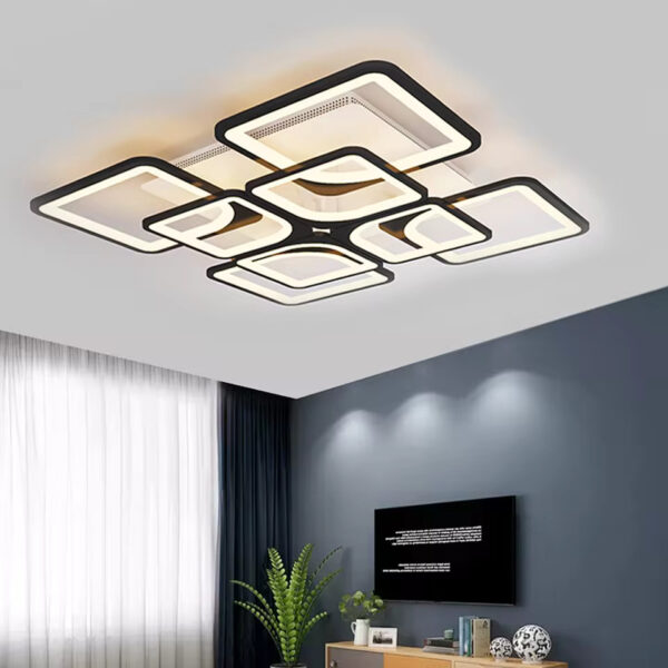 White Square Ceiling Lamp 3000K-6500K